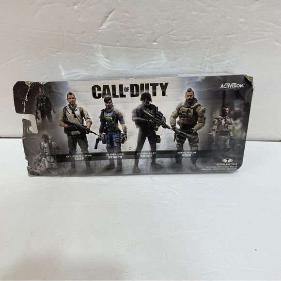 NEW IN PACKAGE CALL OF DUTY CAPTAIN JOHN MCTAVISH ACTION FIGURE - Picture 5 of 6